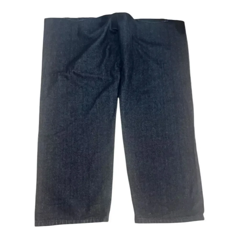 Akademiks Jeans Mens 44x30.6 Black Straight Leg 5-Pockets Casual Zipper Closure - Picture 5 of 11